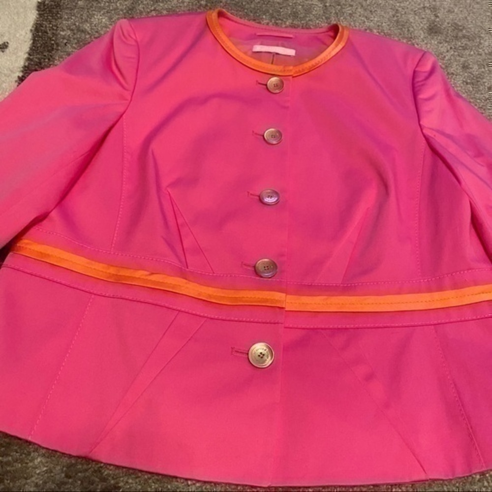 Basler pink and orange blazer - Picture 3 of 8